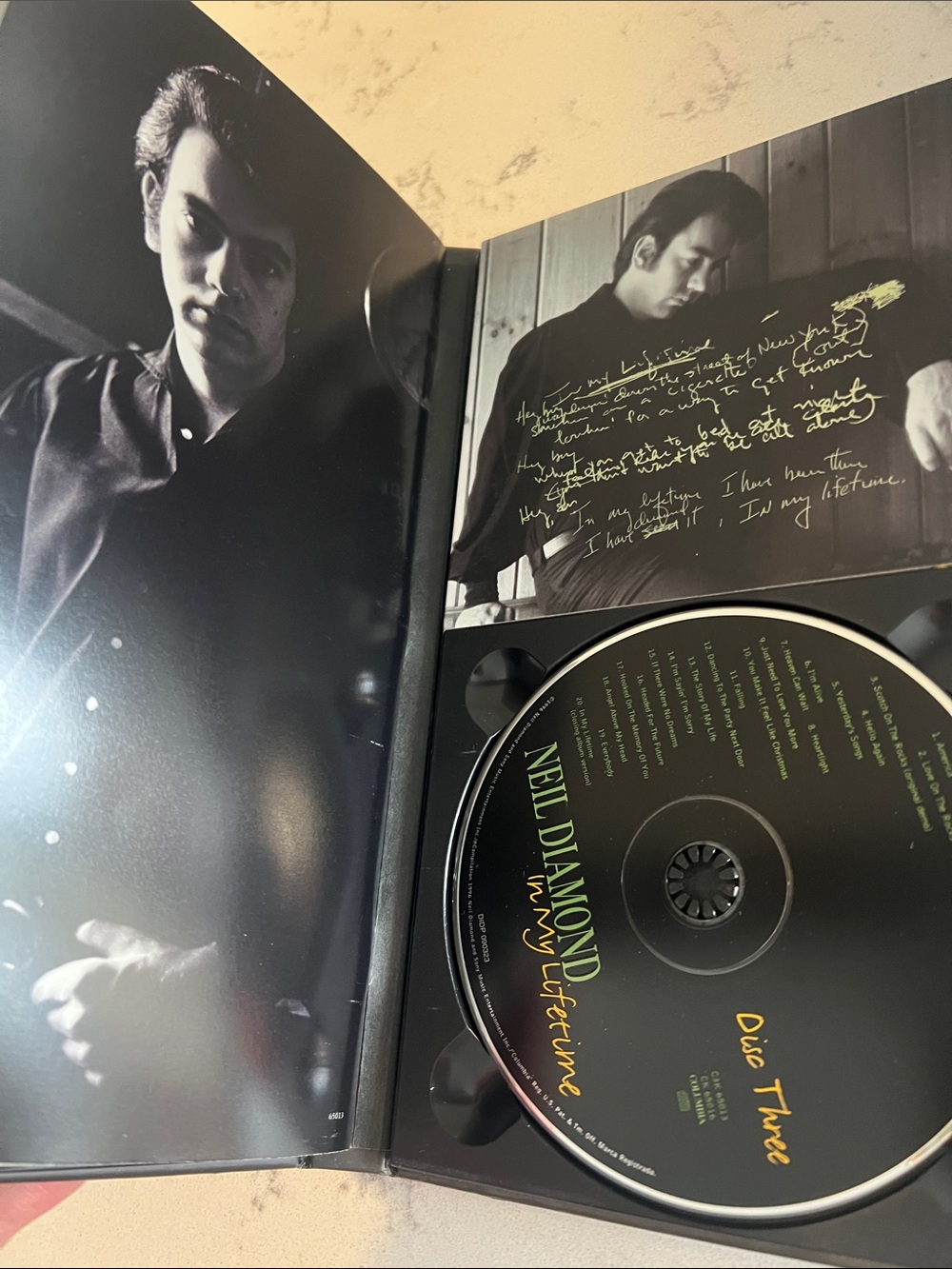 Neil Diamond 3 CD book set In My Lifetime - Picture 3 of 3